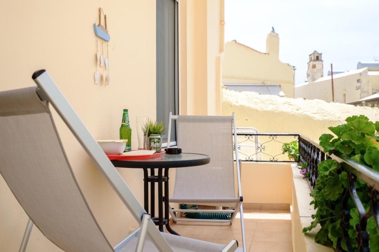 Home With Courtyard In Beating Heart Of Old Town! Khania Eksteriør bilde