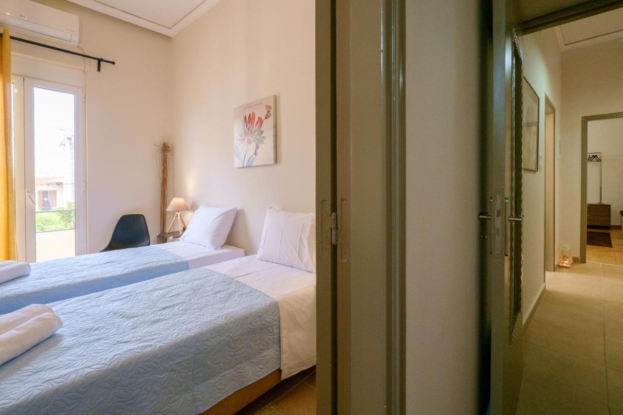 Home With Courtyard In Beating Heart Of Old Town! Khania Eksteriør bilde